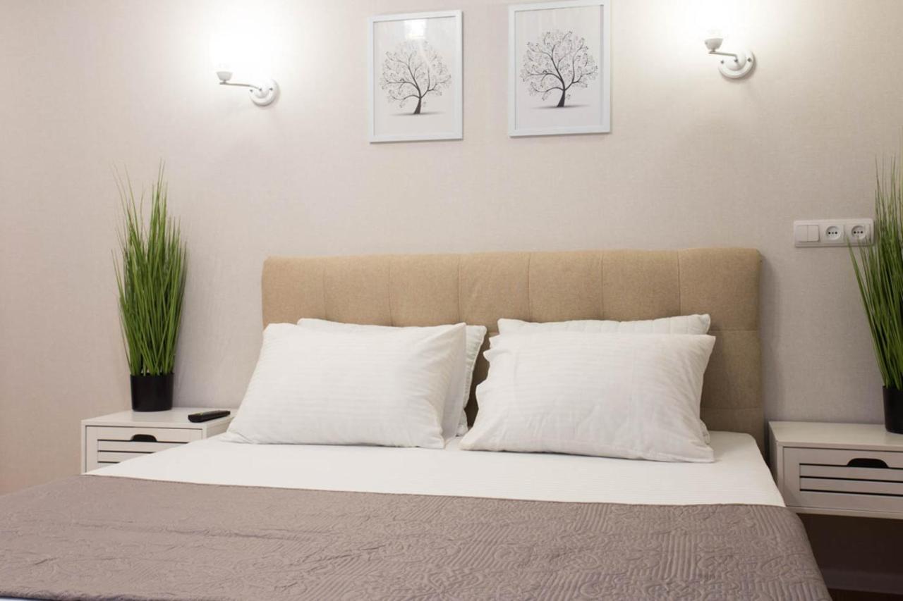 Apartment In The City Center - Gimnasiyna Naberezhna 24A-1 ハルキウ エクステリア 写真