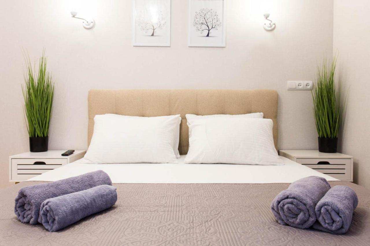 Apartment In The City Center - Gimnasiyna Naberezhna 24A-1 ハルキウ エクステリア 写真